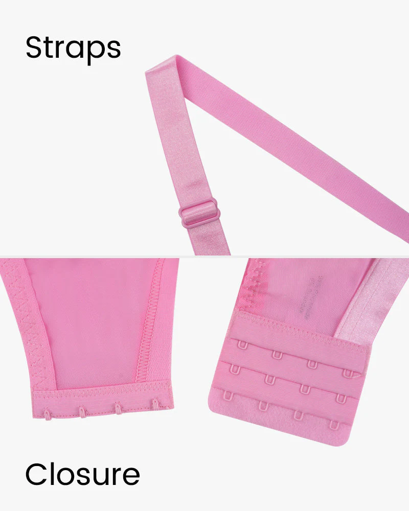 Full Coverage Lace Minimizer Bra - Image 7