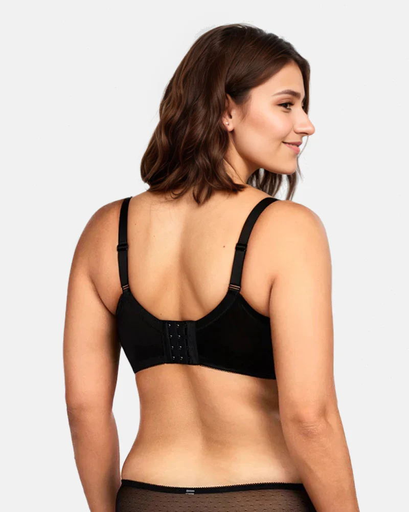 Full Coverage Lace Minimizer Bra - Petal-Beige - Image 3