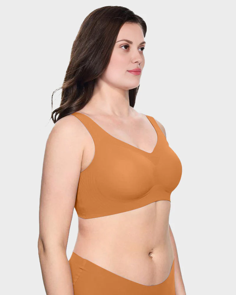 Lifting Wire-Free Antibacterial Jelly Bra - Image 15