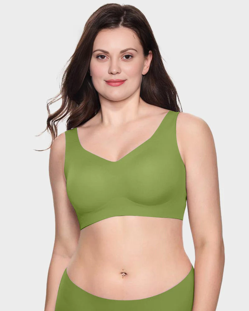 Lifting Wire-Free Antibacterial Jelly Bra - Image 16