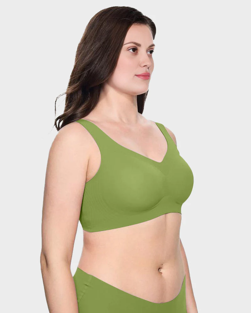 Lifting Wire-Free Antibacterial Jelly Bra - Image 17