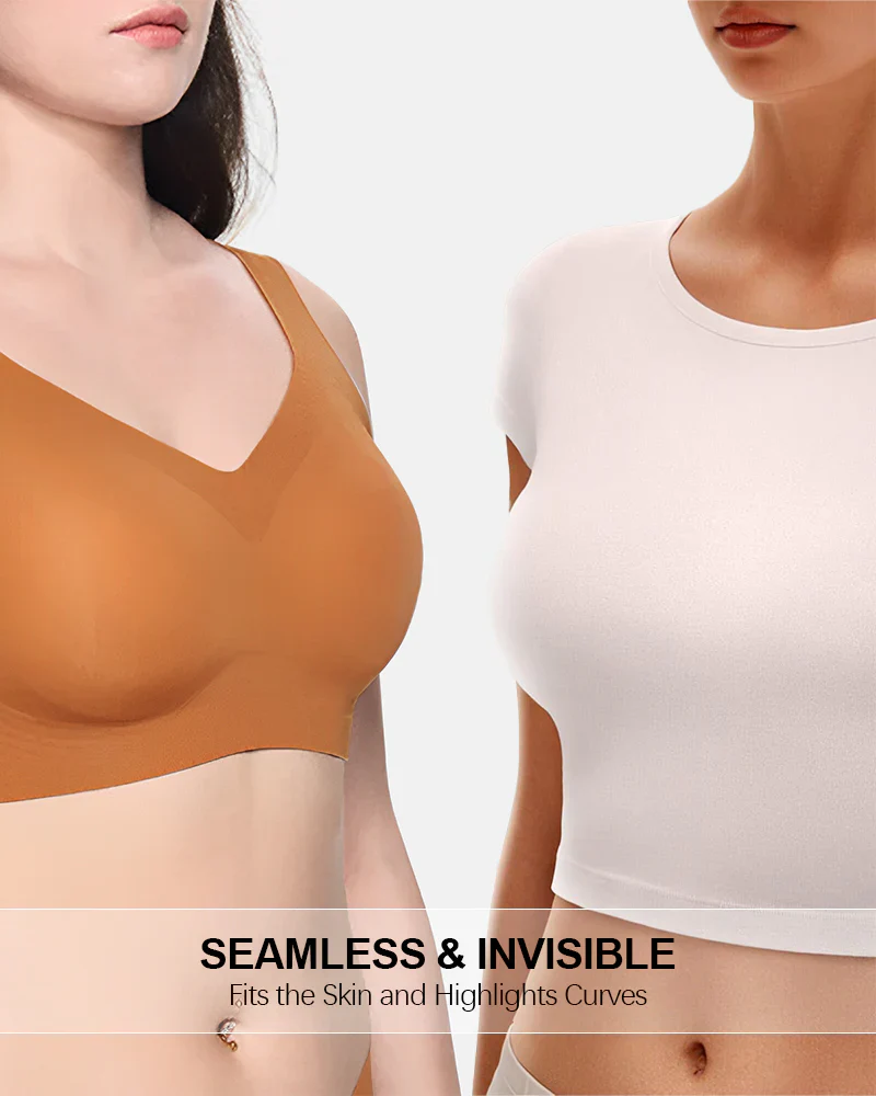 Lifting Wire-Free Antibacterial Jelly Bra - Image 6