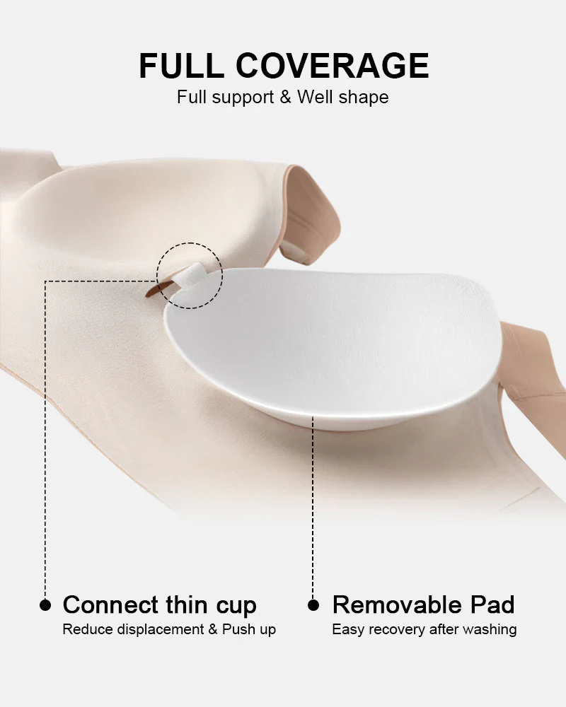 Lifting Wire-Free Antibacterial Jelly Bra - Image 7