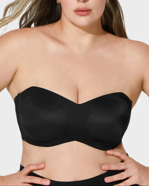 Full Support Non-Slip Convertible Bandeau Bra - Image 6