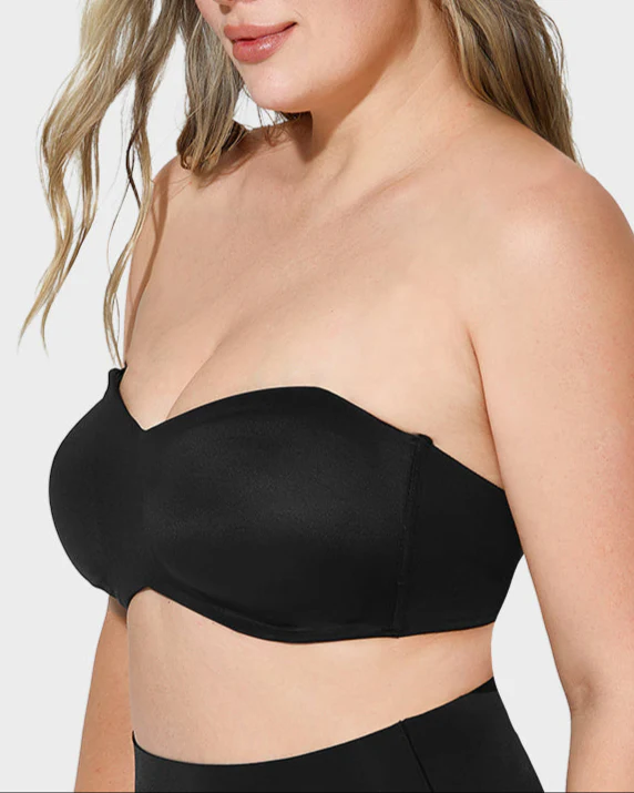 Full Support Non-Slip Convertible Bandeau Bra - Image 7