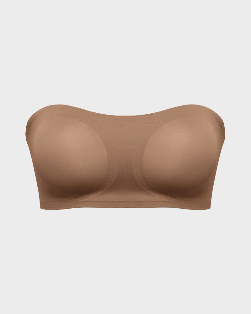 Non-Slip Crossover Side Hook Bandeau Bra - Image 7