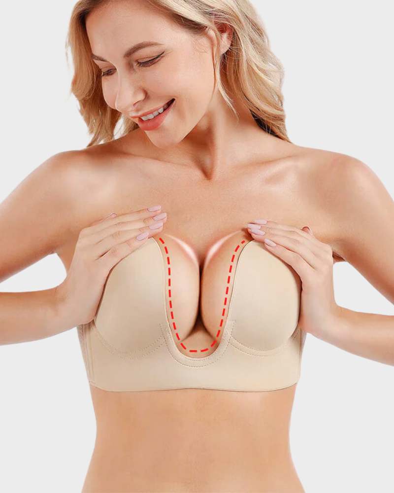 Strapless Push-Up Plunge Bra - Image 4