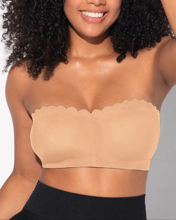 Strapless Front Closure Leopard Print Bra - Image 4