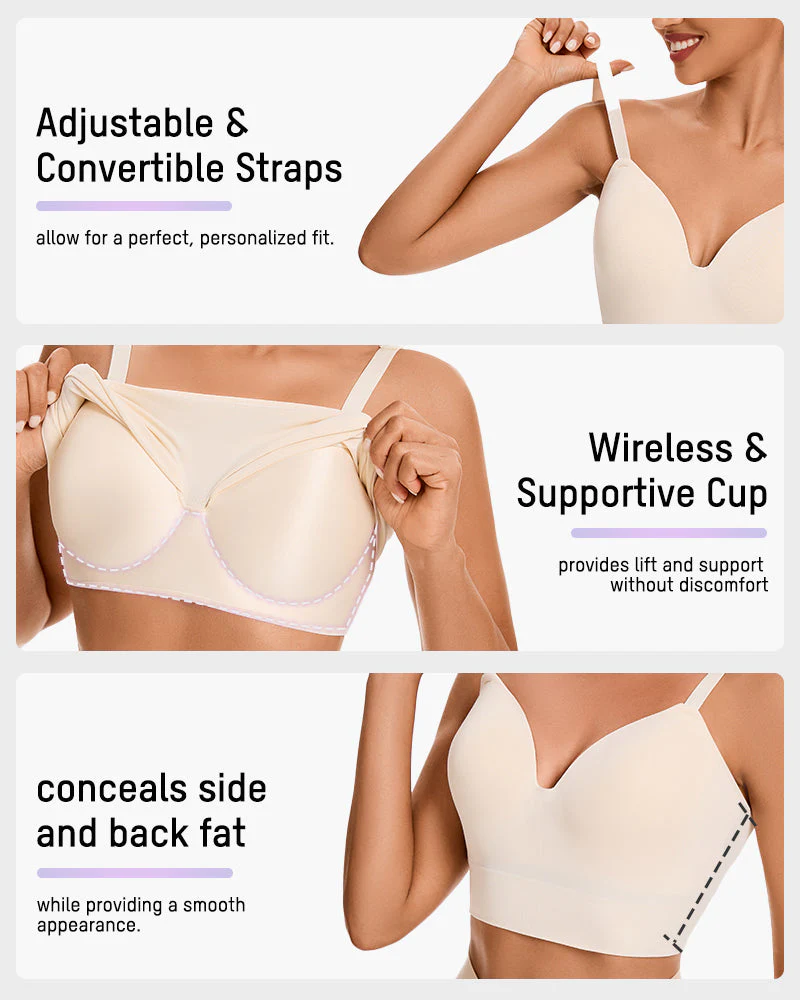 Supportive Comfort Wireless Shaping Bra - Image 6