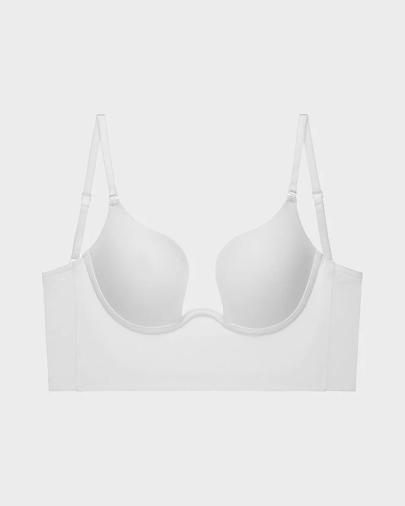 Low Cut U-Shaped Backless Bra - Image 11