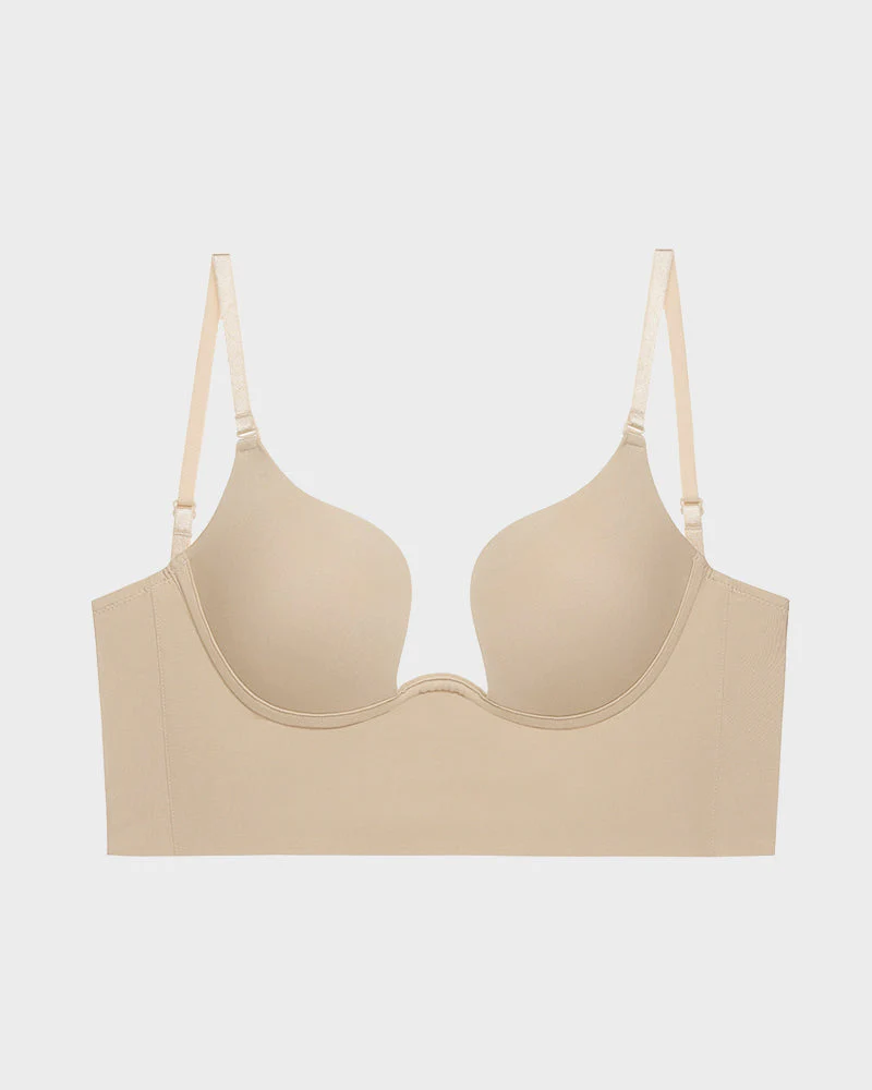 Low Cut U-Shaped Backless Bra - Image 4