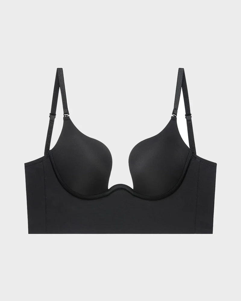 Low Cut U-Shaped Backless Bra - Image 8